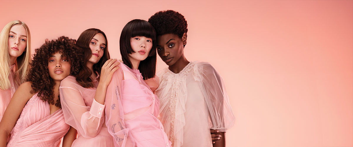Aveda Pink Banner
