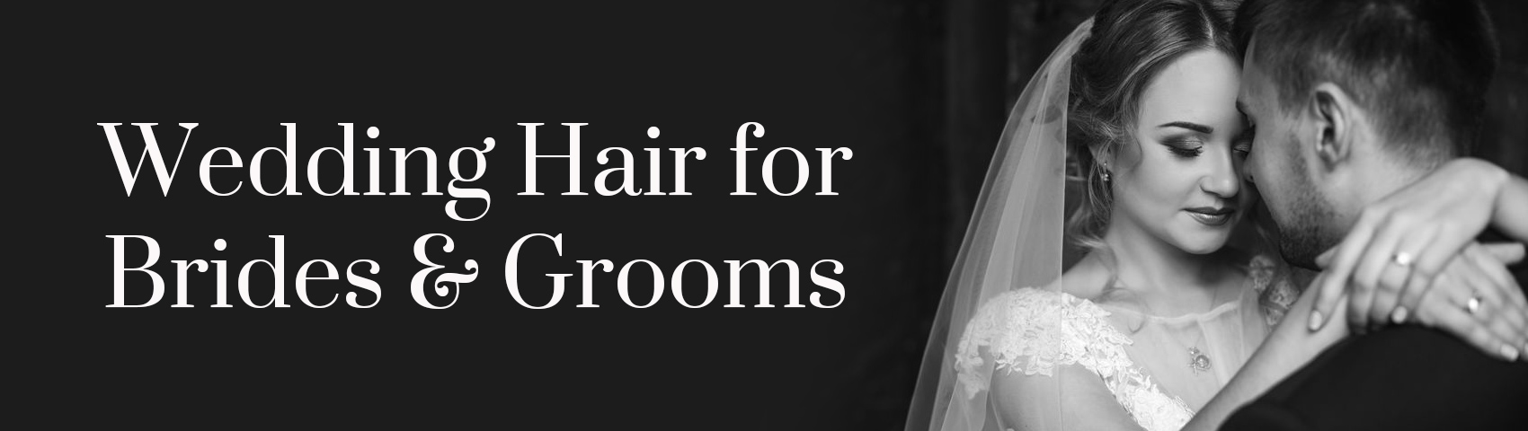 Wedding Hair for Brides Grooms BANNER