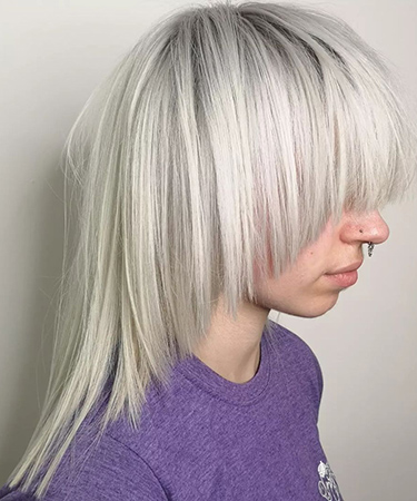 platinum hair colour salon Glasgow
