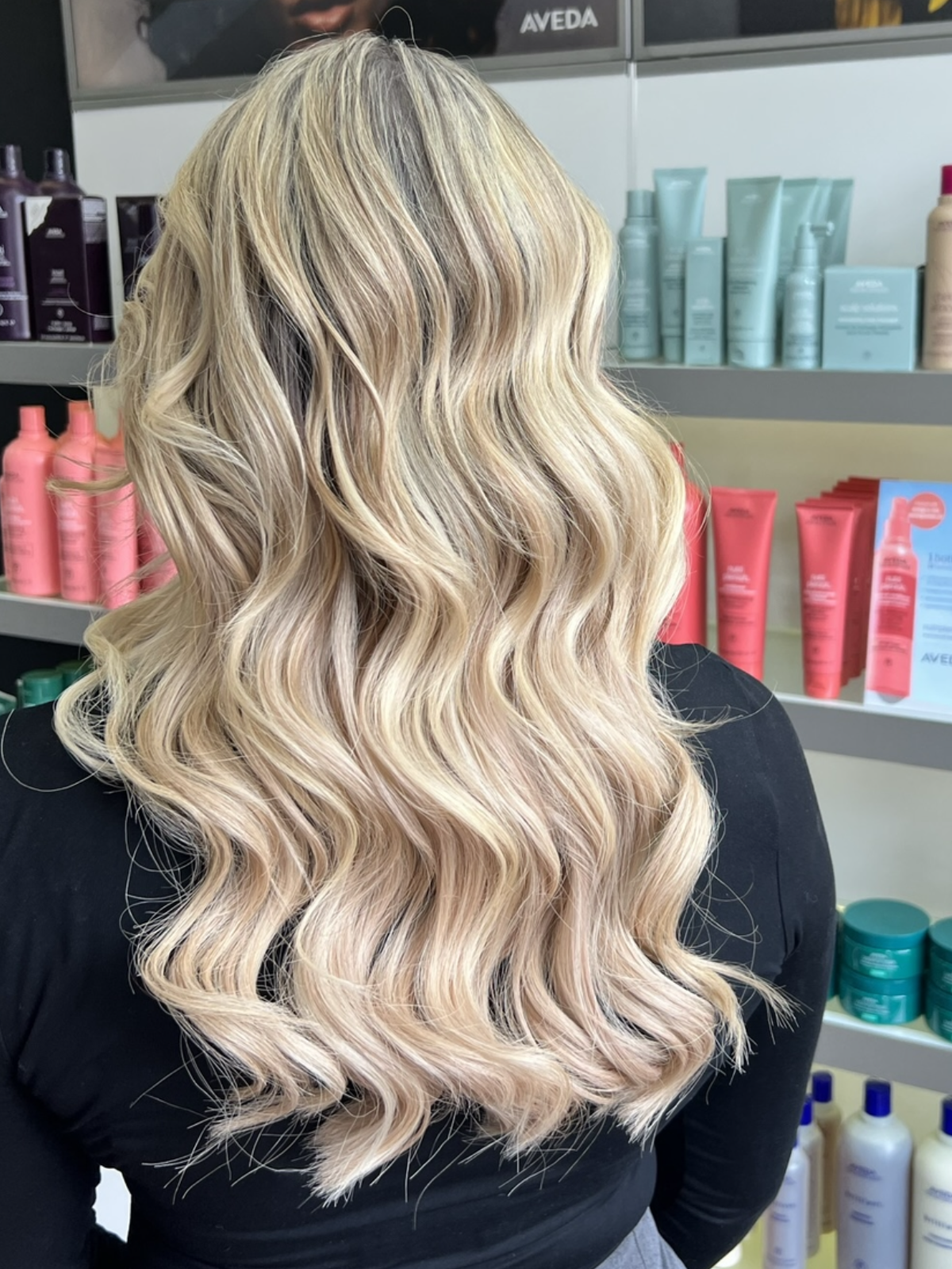 Nanobond Fitting Method hair extensions, best salon Glasgow