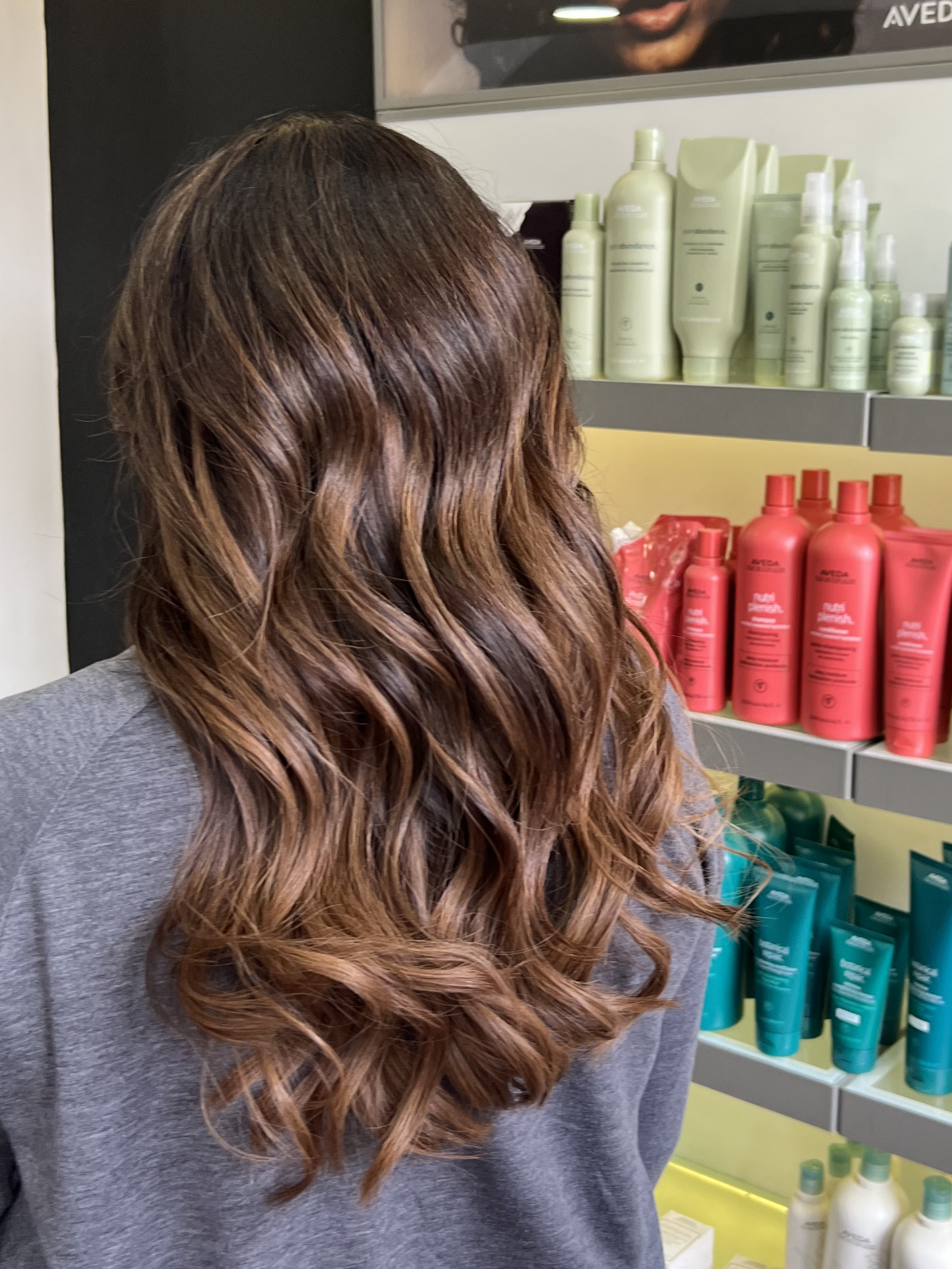 Tape-Weft Fitting method. best hair extensions salon Glasgow