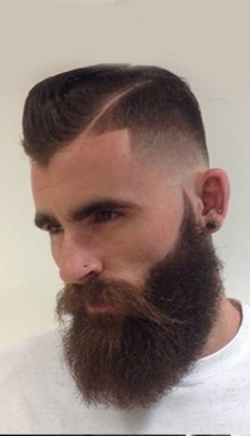 shaved-sides-long-top-bearded-trendy-hairstyle